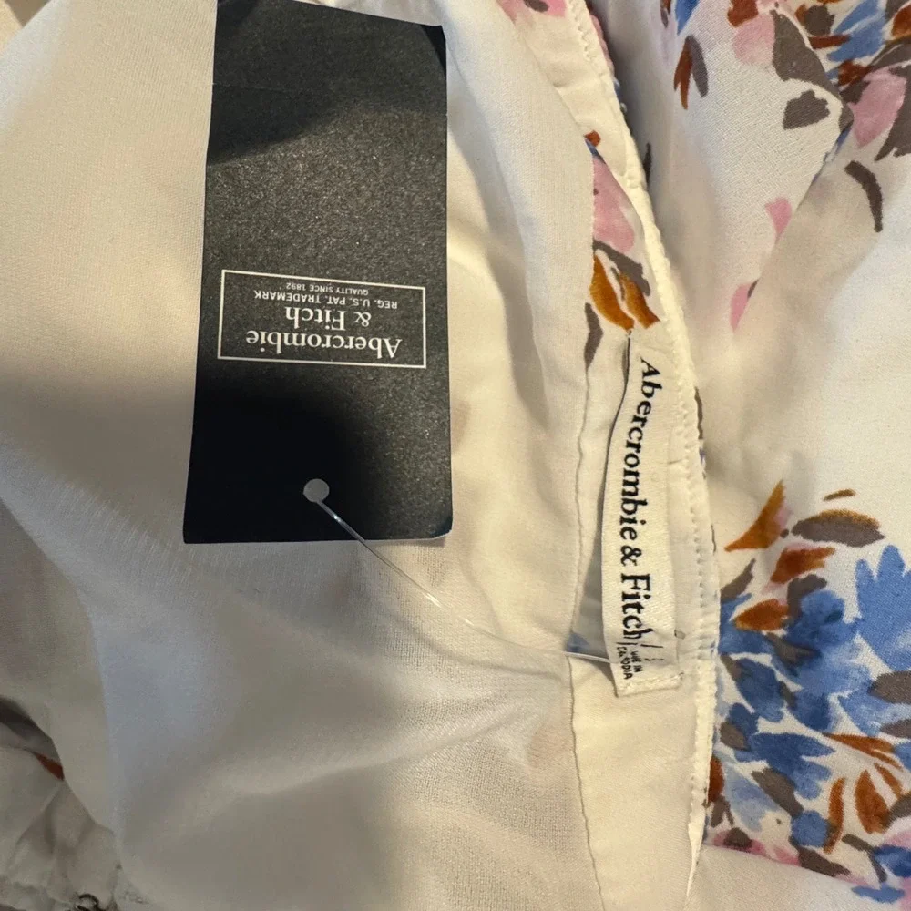 NWT Y2K Abercrombie Fitch‎ Floral Maxi Skirt High Waist Size Small $70